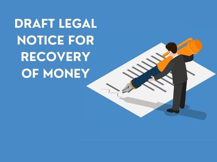 Draft Legal Notice for Recovery of Money