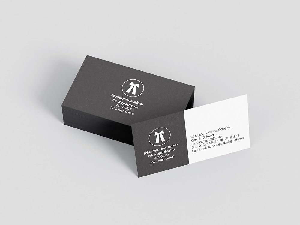 Advocate Visiting Card